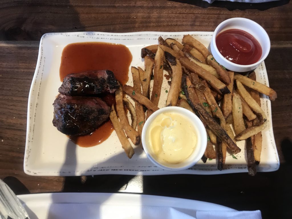 Steak Bites at Crossbuck