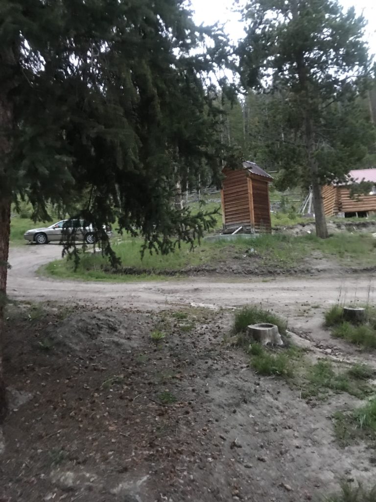 Outhouse at Elkhorn Hot Springs MT