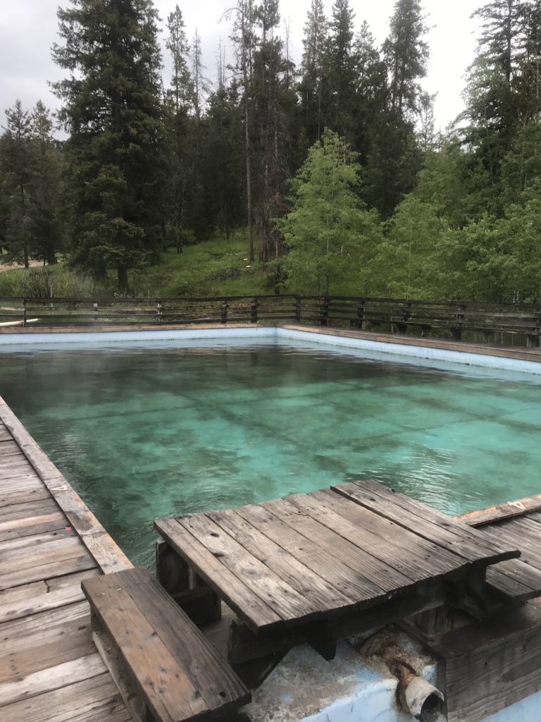 Large Pool at Elkhorn Hot Springs, MT