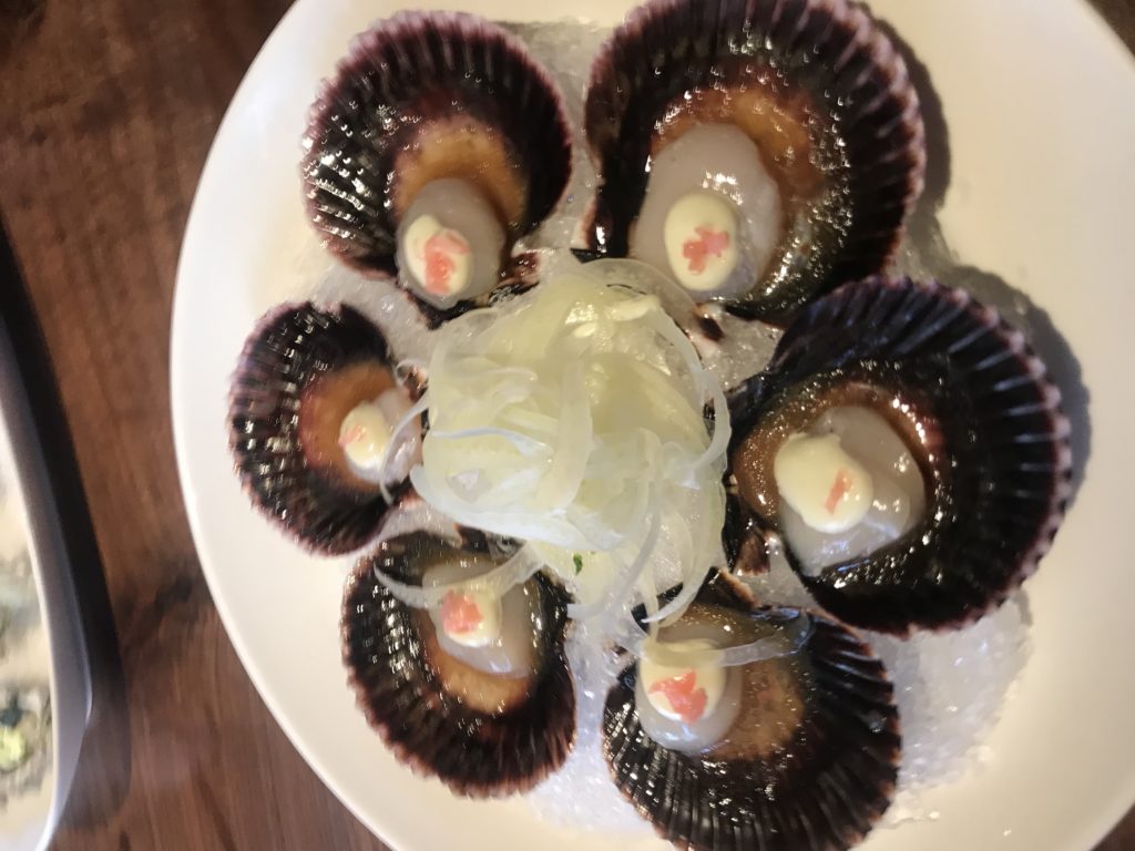 Scallops at WW Steakco