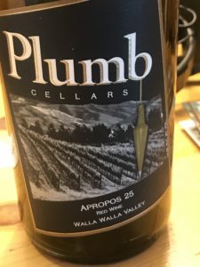 Plumb Wine in Walla Walla Washington