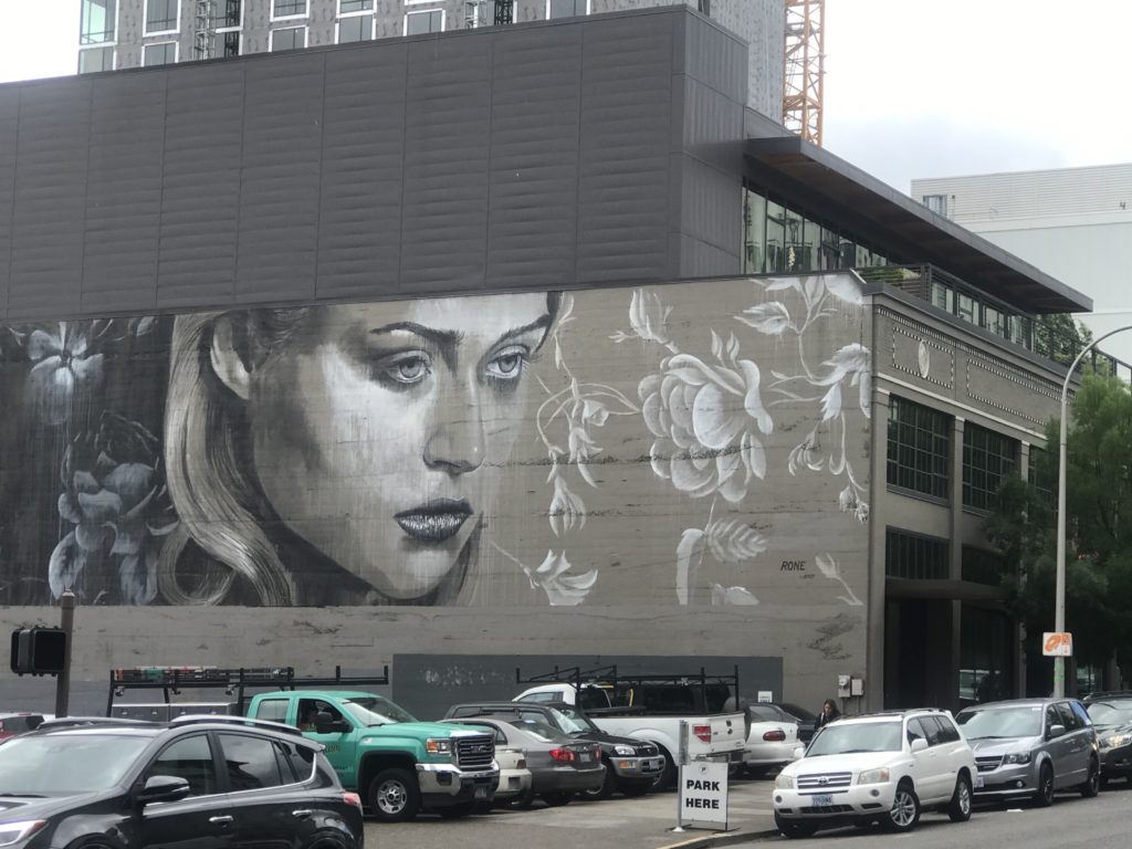 Street Art Girl Portland, OR