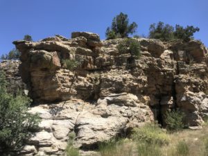 Rocks on Indian Reservation, NM