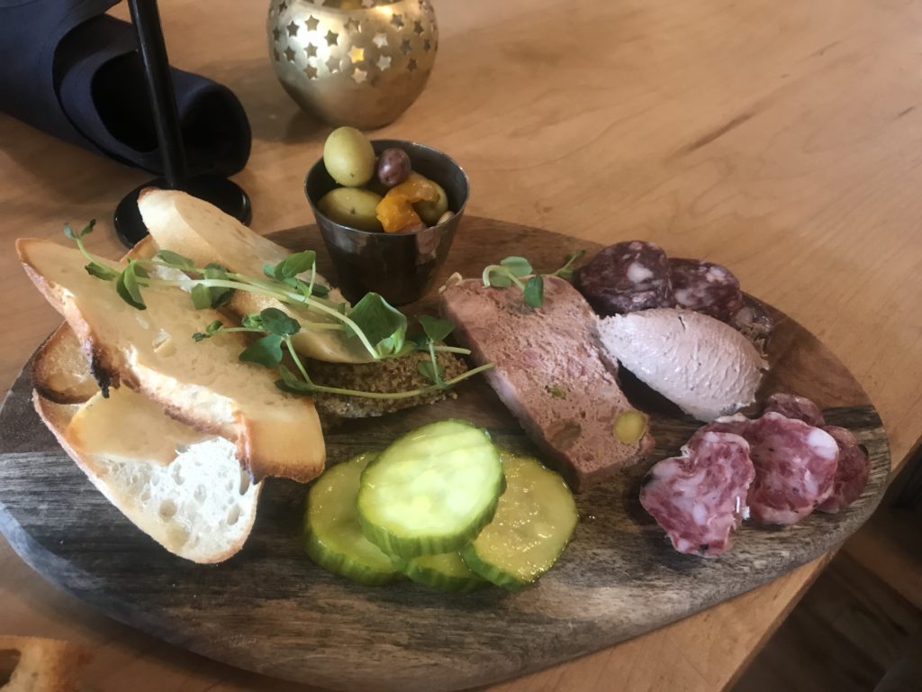 Meat Board at Prerogative, Red Lodge MT