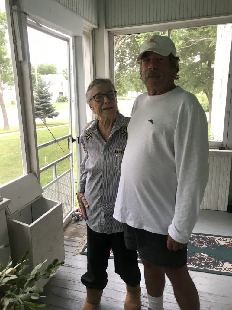 Bub and Jean, his Mom in Chadron NE