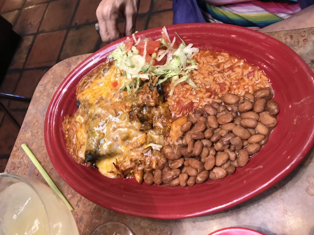 Dinner at El Patron, ABQ,NM