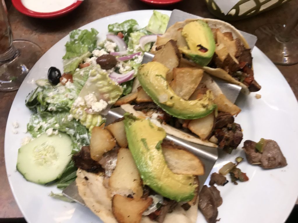 Lamb Tacos at El Patron, ABQ,NM