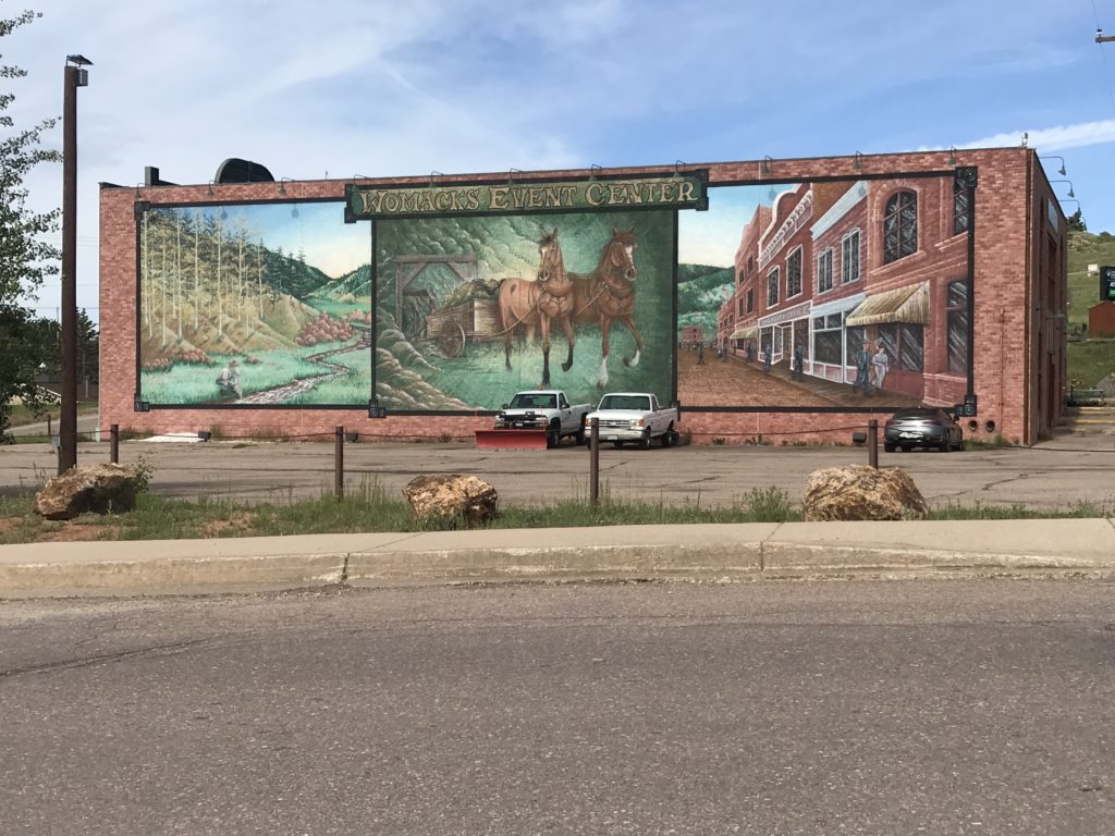 Mural in Cripple Creek CO