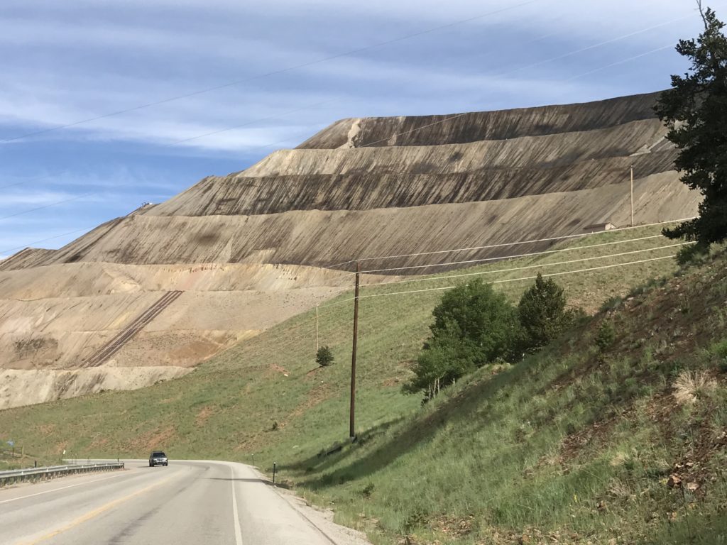 Newmont Gold Mine in Victor CO