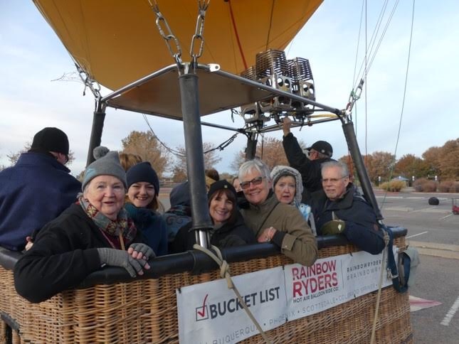 Group in The Balloon Basket