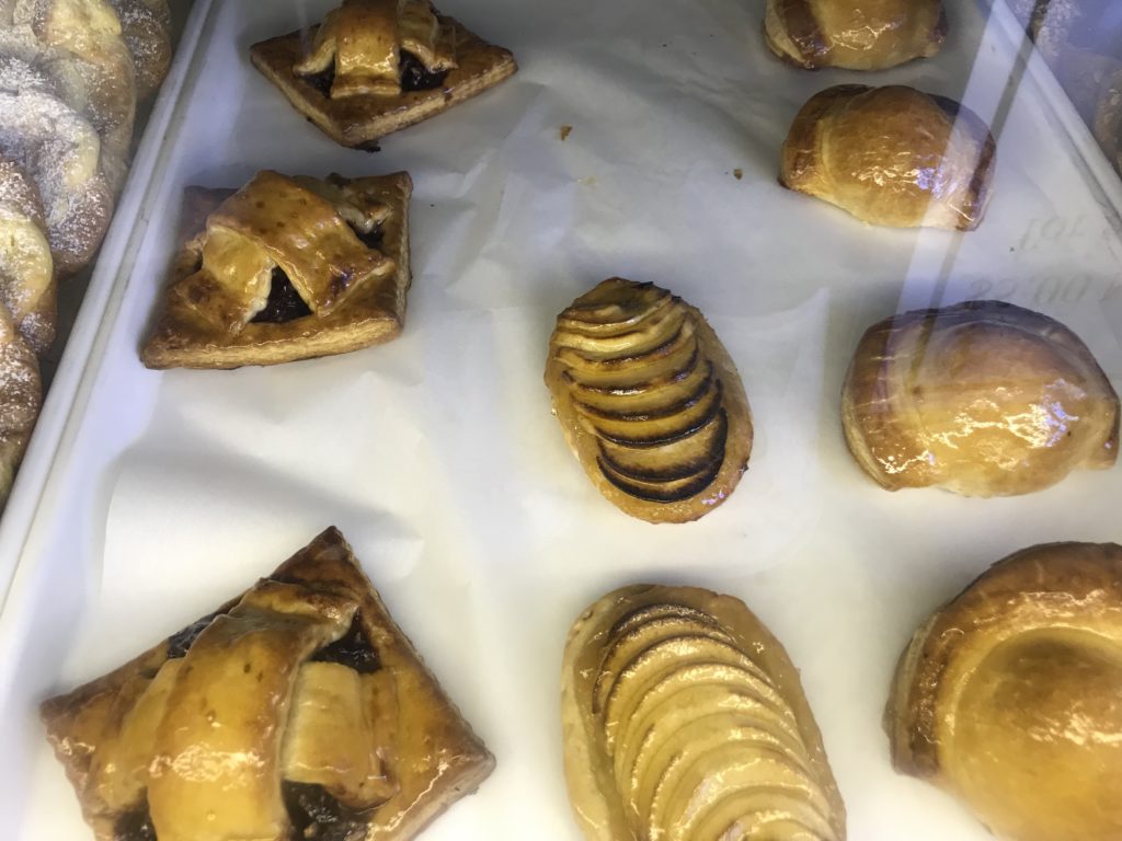 Pastries at La Fonda