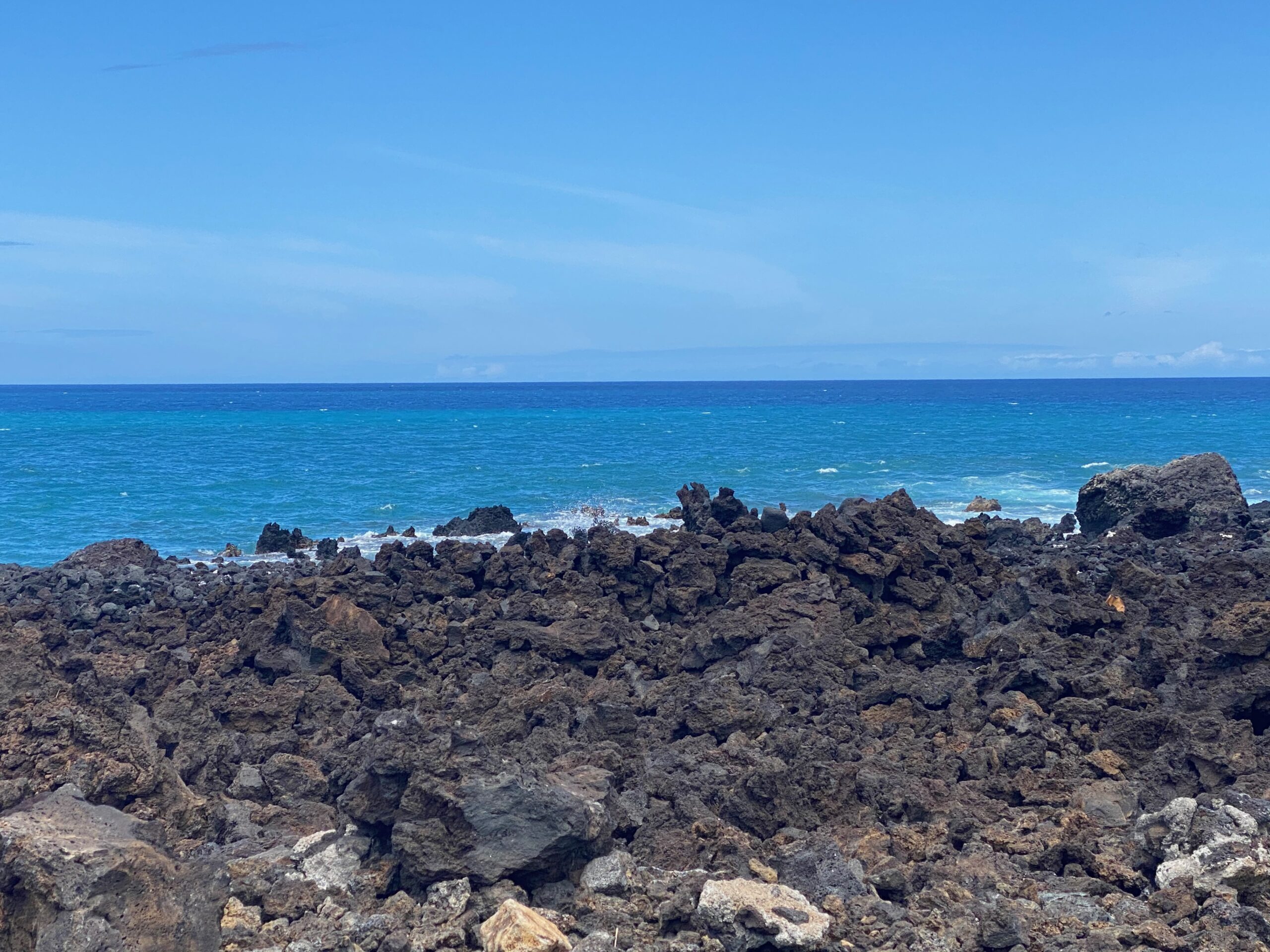 Big Island Black Lava