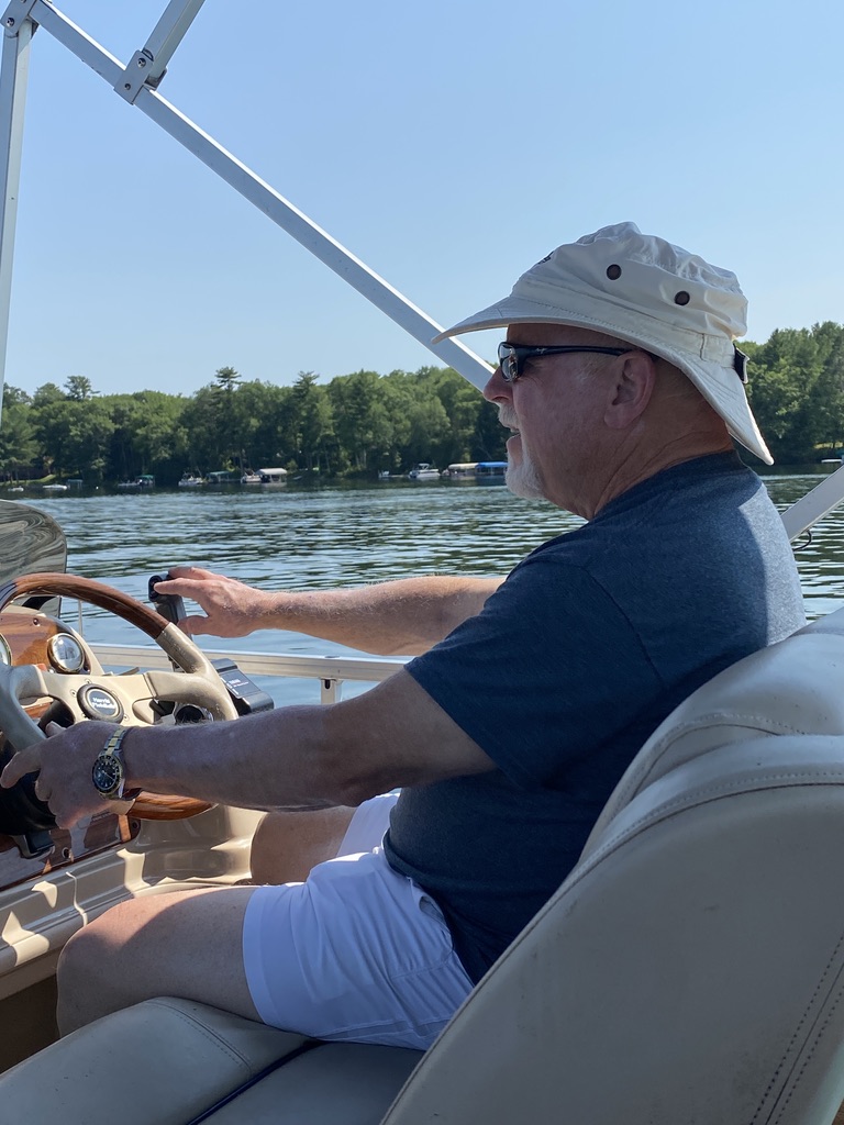 Captain Sandy at Grindstone Lake