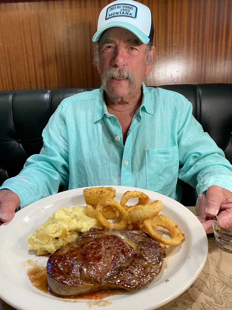 Bub's Birthday Dinner at Ted's Montana Grill, Bozeman, MT