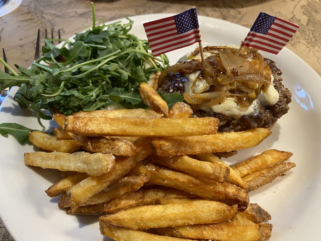 Buffalo Burger at Ted's Montana Grill, Bozeman, MT