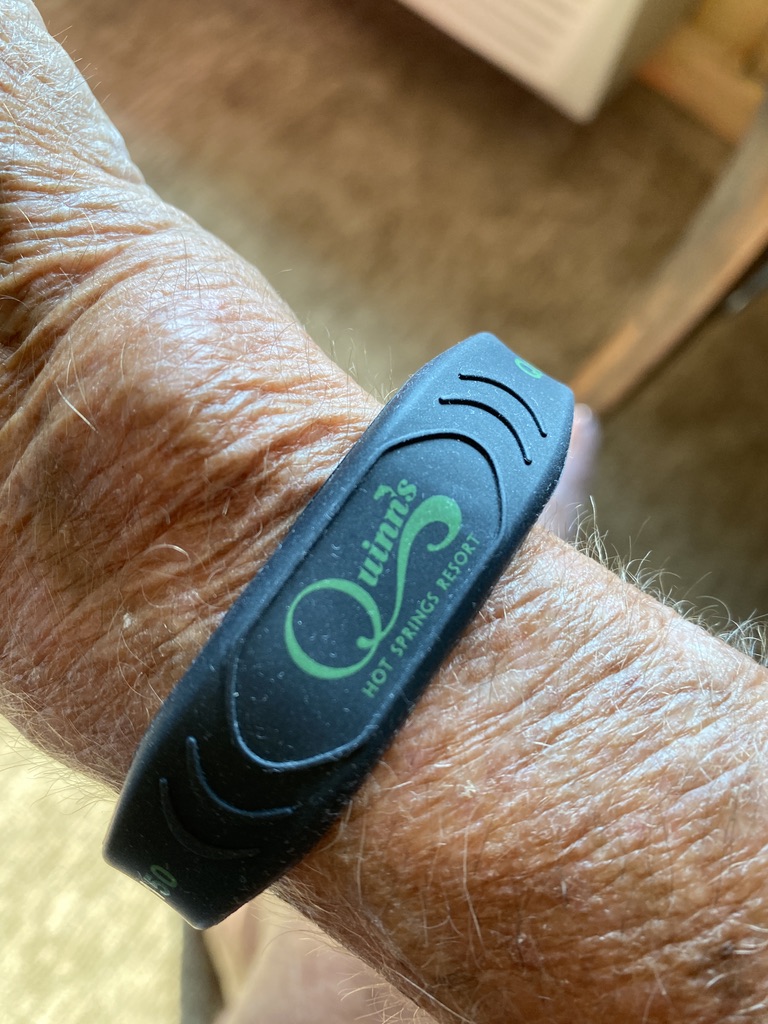 Quinn's Hot Springs Electronic Wristband