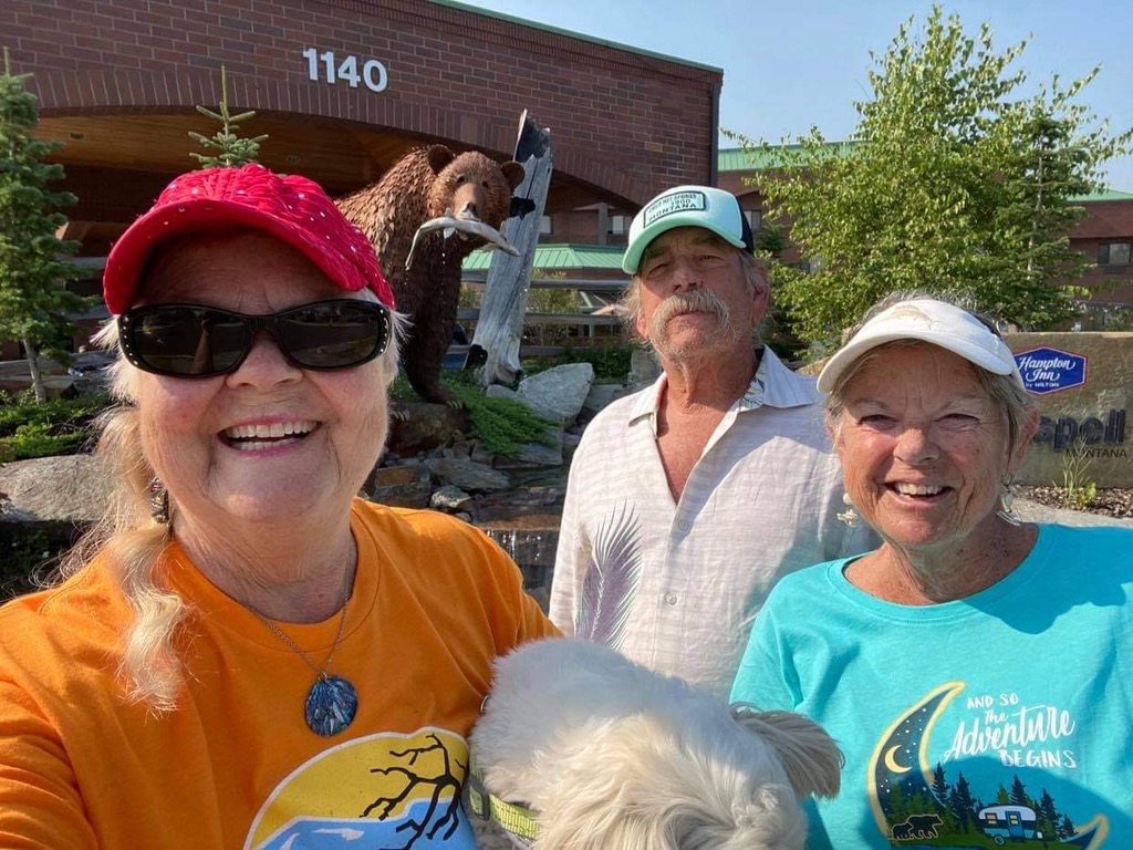 Alice Meets us in Kalispell, MT