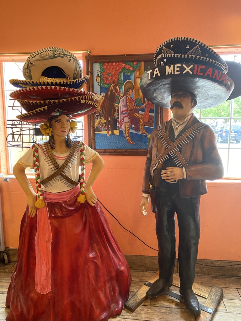 Greeters at Fiesta Mexicana in Moab UT