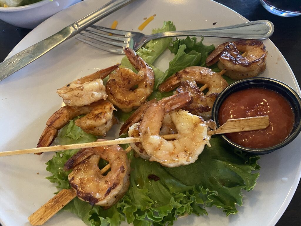 One Eyed Buffalo Garlic Lime Shrimp