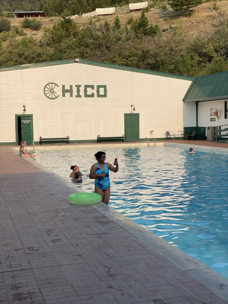 Chico Hot Springs Pool